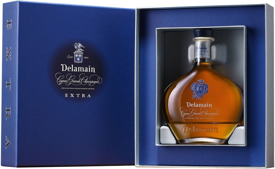 Delamain Extra gift box | Деламен Экстра в подарочной коробке