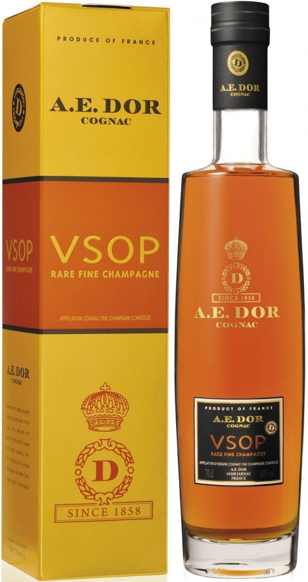 A.E. Dor, VSOP, Rare Fine Champagne, gift box | А.Е. Дор, ВСОП, Рар Фин Шампань, п.у.