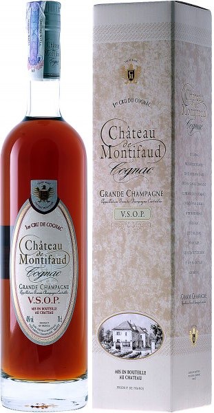 Chateau de Montifaud, VSOP, Grande Champagne, gift box | Шато де Монтифо, ВСОП, Гранд Шампань, п.у.