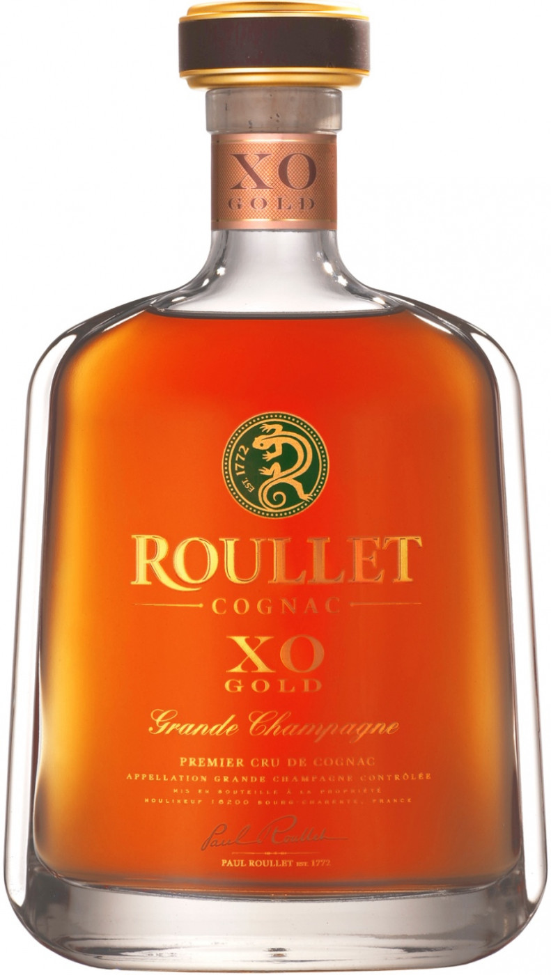 Купить Roullet XO Gold Grande Champagne AOC gift box 700 мл в Москве