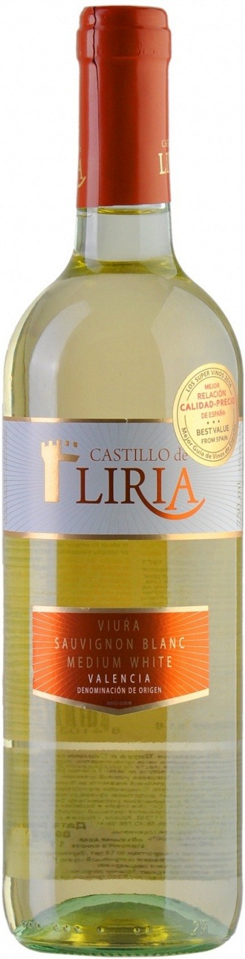 Vicente Gandia, Castillo de Liria, Viura & Sauvignon Blanc, Valencia, Medium White
