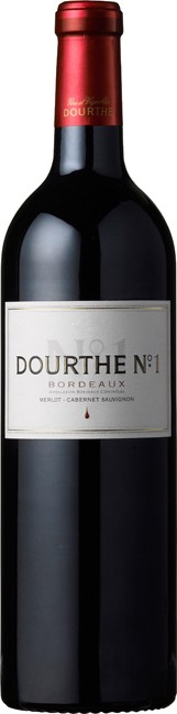 Dourthe №1 Merlot-Cabernet Sauvignon Bordeaux, wood box