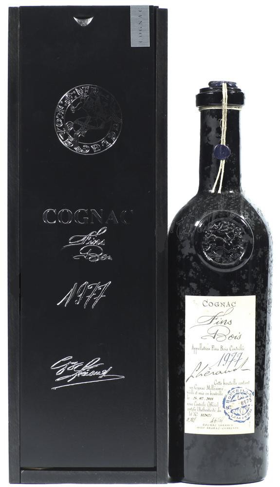 Купить Lheraud Cognac, 1977, Fins Bois, gift box в Москве