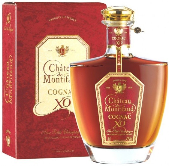 Купить Chateau de Montifaud, XO, Fine Petite Champagne, gift box в Москве