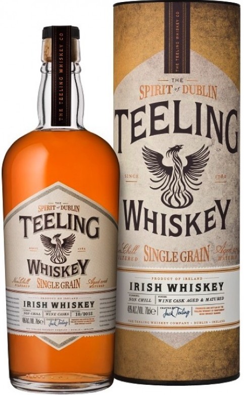 Teeling, Irish Whiskey, Single Grain, gift box
