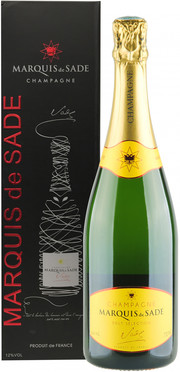 Marquis de Sade, Brut, Champagne, gift box