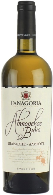 Фанагория, Авторское Вино, Шардоне-Алиготе