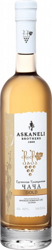 Askaneli Brothers, Premium Chacha, Saperavi-Muscat, gift box | Братья Асканели, Премиум Чача, Саперави-Мускат, п.у.