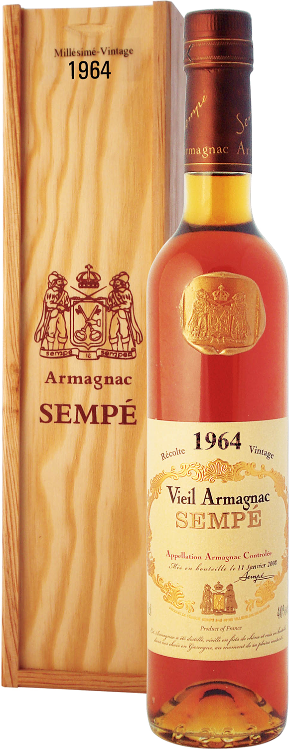 Sempe Vieil Armagnac 1964, gift box