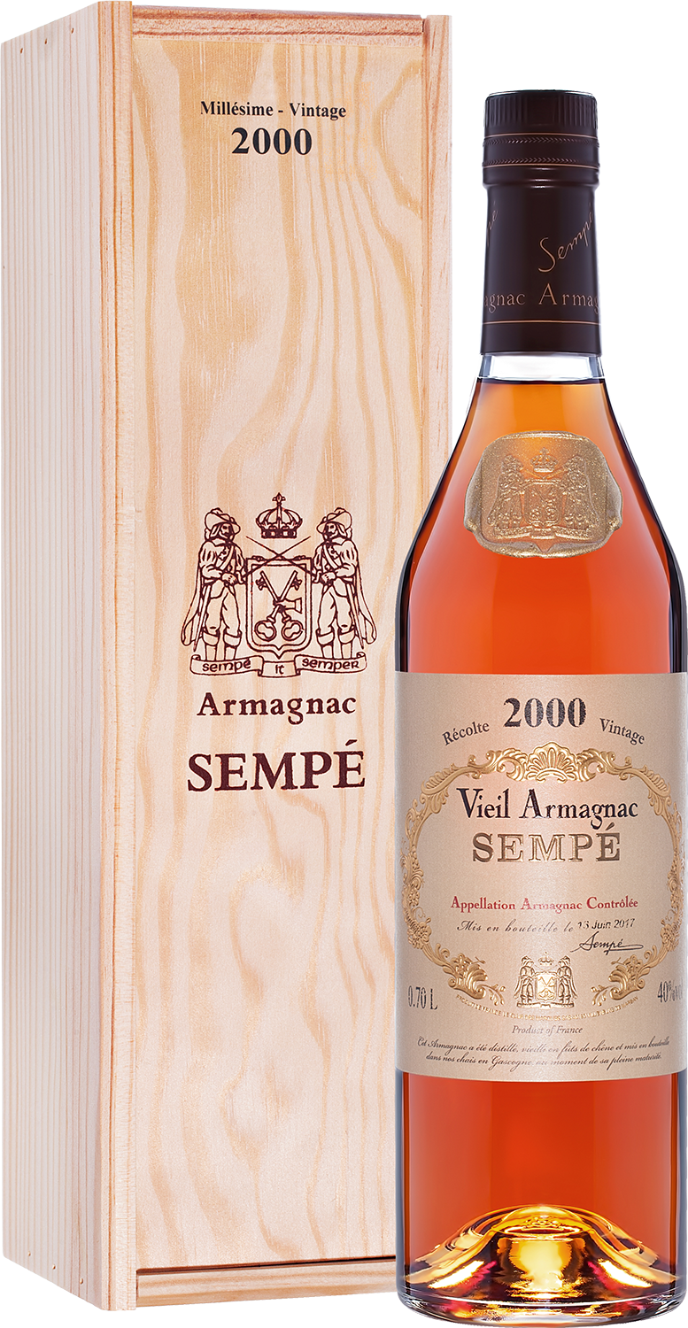 Sempe Vieil Armagnac 2000, gift box | Семпэ Вьей Арманьяк 2000, п.у.