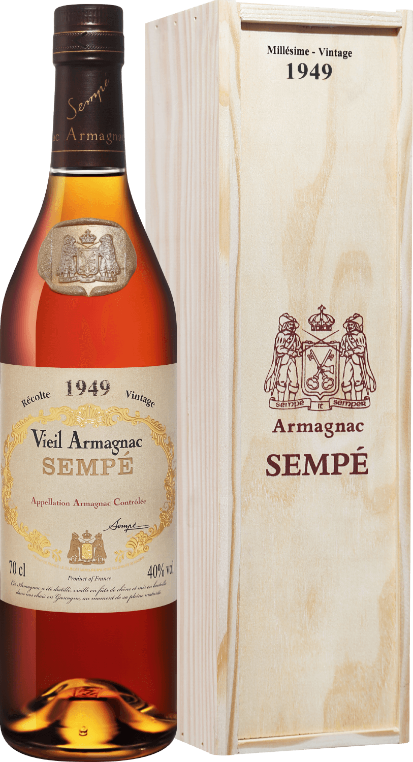 Sempe Vieil Armagnac 1949, gift box | Семпэ Вьей Арманьяк 1949, п.у.