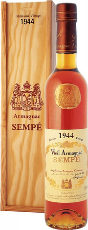 Купить Sempe Vieil Armagnac 1944, gift box в Москве