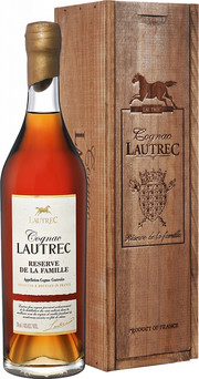 Lautrec, Reserve de la Famille, wooden box | Лотрек, Резерве де ля Фамий, деревянная коробка