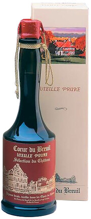 Купить Chateau du Breuil Coeur du Breuil Vieille Prune Selection du Chateau Pays d’Auge gift box в Москве