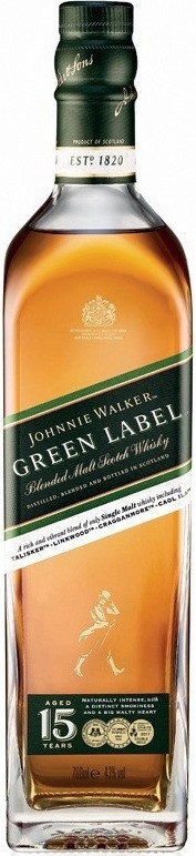 Купить Jonnie Walker Green Label 15 years old в Москве