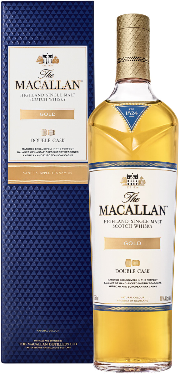 Купить Macallan, Double Cask Gold gift box в Москве
