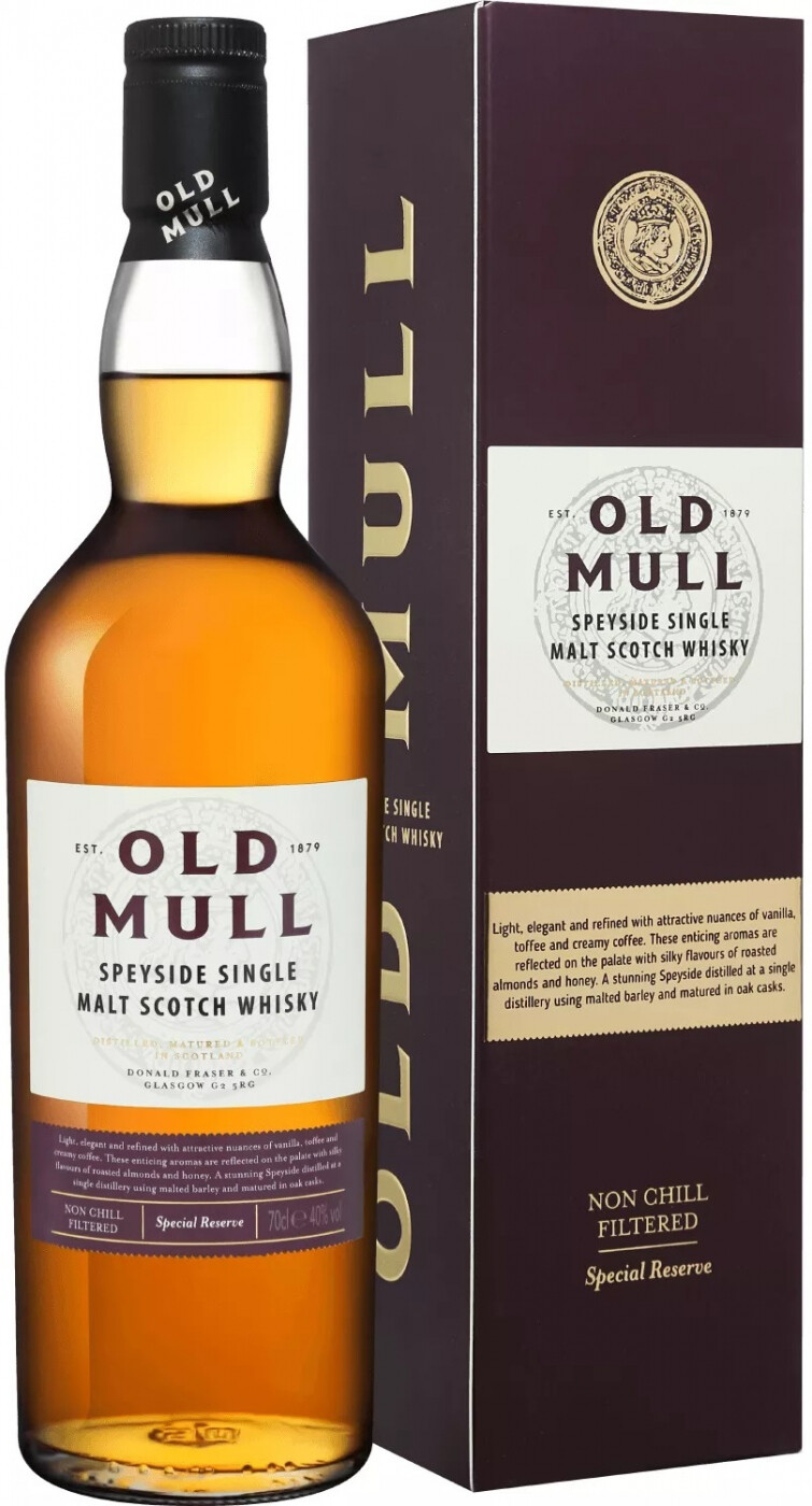 Купить Old Mull, Speyside Single Malt Scotch Whisky, gift box в Москве