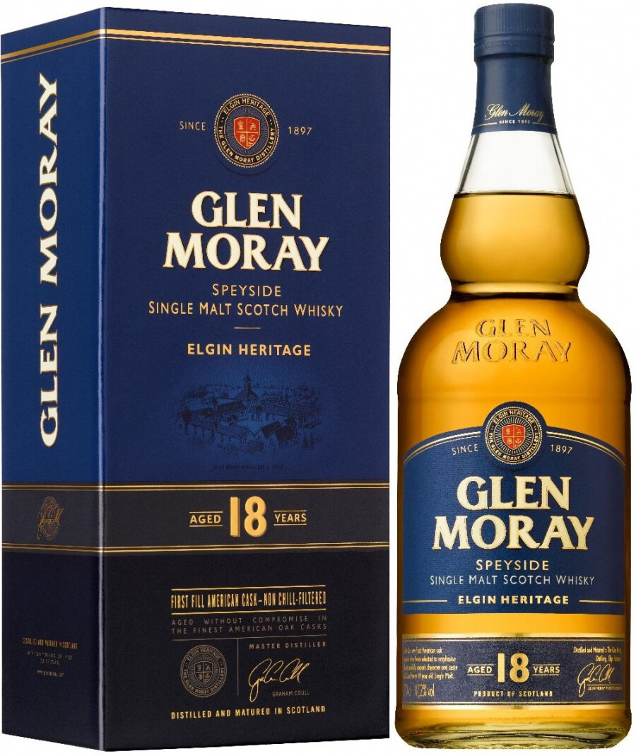 Купить Glen Moray 18 Years Old gift box в Москве