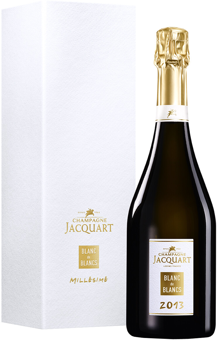 Jacquart, Blanc de Blancs, Champagne 2013, gift box