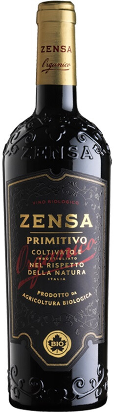 Купить Zensa Primitivo Organic, Puglia в Москве