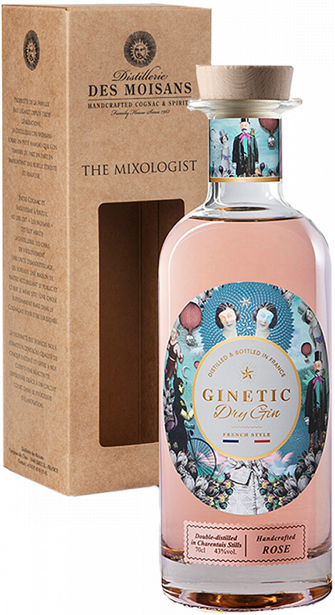 Купить Ginetic Rose Dry Gin gift box в Москве