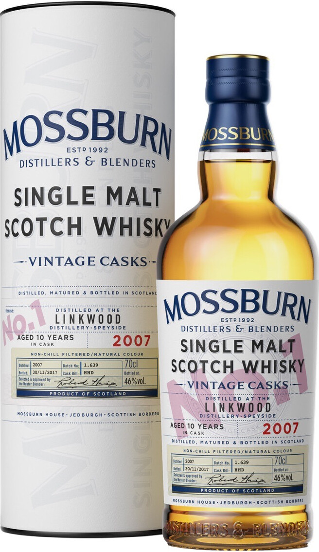 Mossburn Vintage Casks No.1 Linkwood 2007 | Моссберн Винтаж Каскс №1 Линквуд 2007