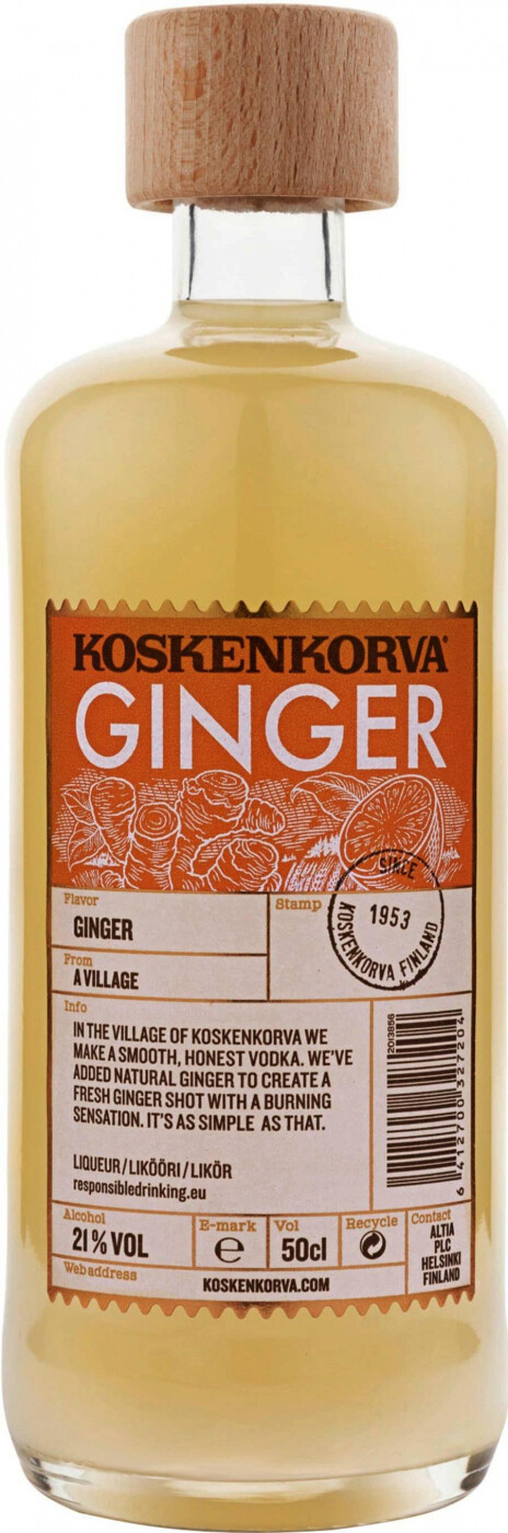 Koskenkorva Ginger | Коскенкорва Имбирь