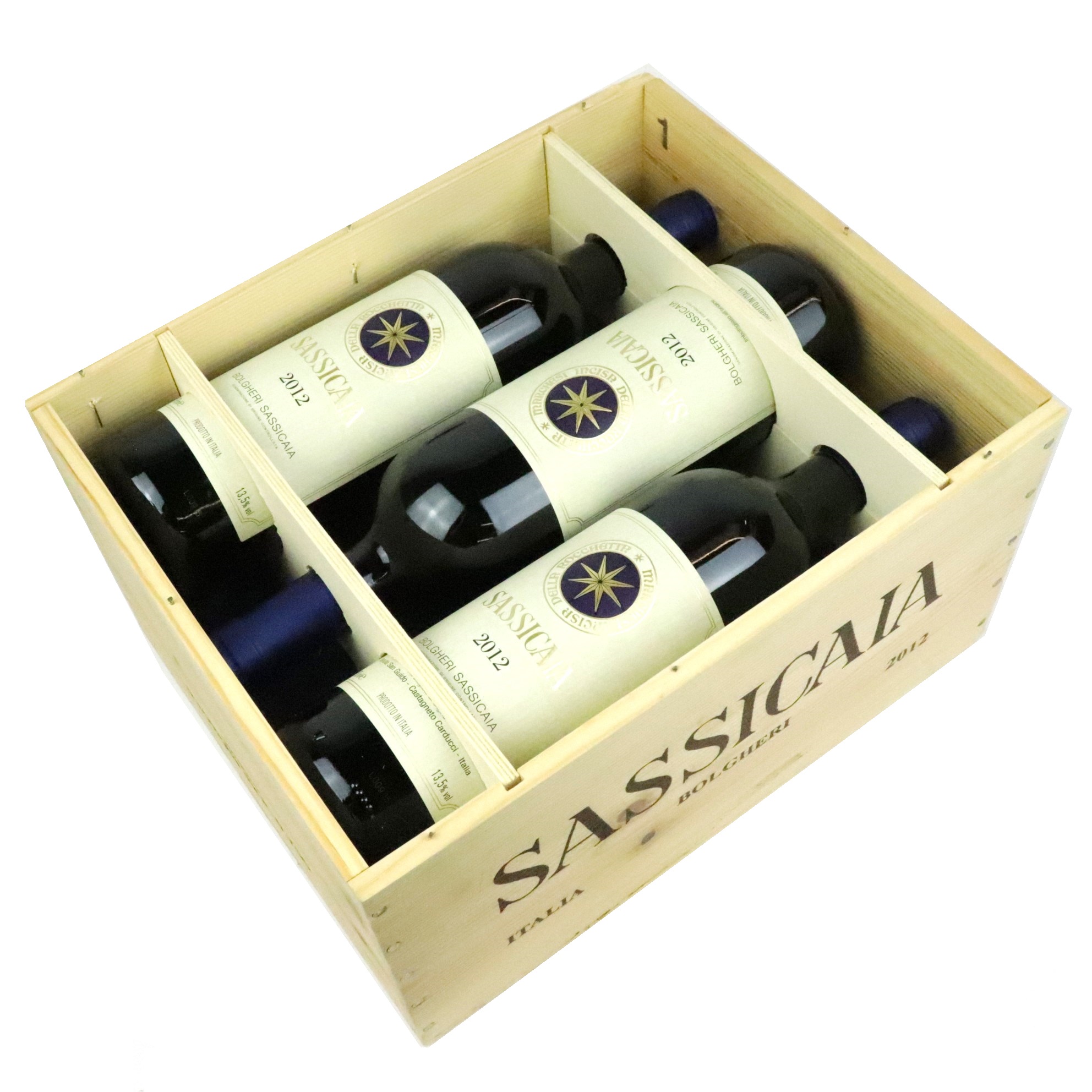 Купить Sassicaia OWC 6 bottles в Москве
