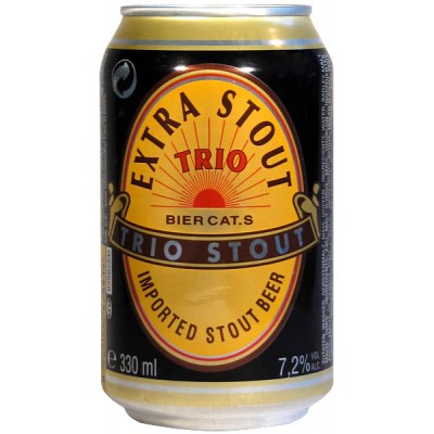 Trio, Extra Stout, in can