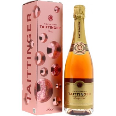 Taittinger, Prestige Rose, Brut, gift box
