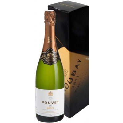 Wine Bouvet Ladubay Brut gift box