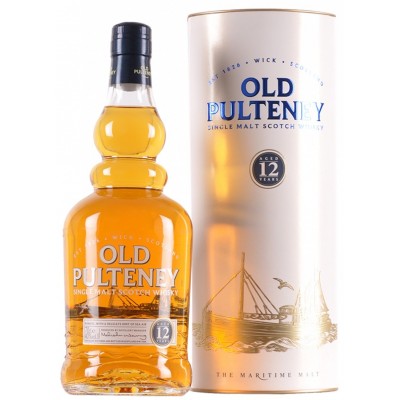 Old Pulteney 12 years in tube
