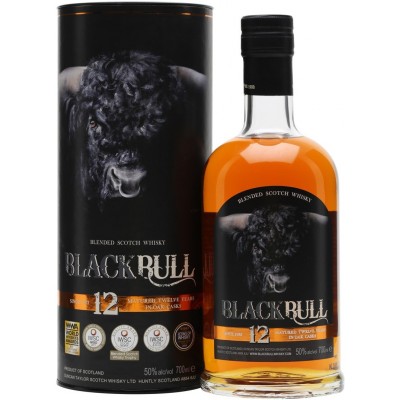 Купить Black Bull 12 Years Old Blended Scotch Whisky in tube в Москве