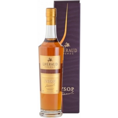 Купить Lheraud Cognac VSOP, gift box в Москве