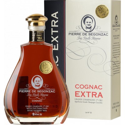 Купить Pierre de Segonzac Cognac Grande Champagne 1er Cru EXTRA Tres Vieille Reserve в Москве