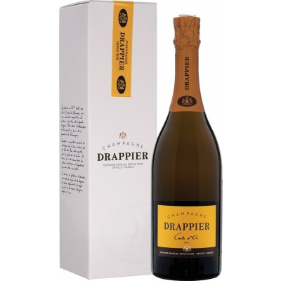 Champagne Drappier, Carte d`Or, Brut, gift box