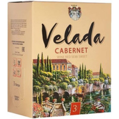 Velada, Cabernet, bag-in-box